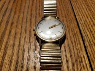 VINTAGE 1963 10KT Solid GOLD WATCH 750 LORD ELGIN 23 JEWELS HENRY FORD 8