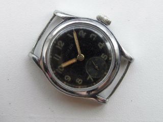 Rare Nisus German Army Military Watch Wwii Dh Wehrmacht 1939 - 1945