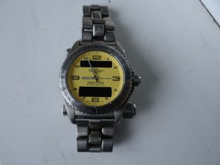 Breitling Emergency Watch Yellow