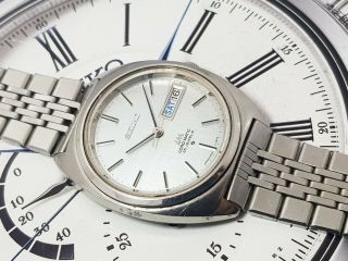 & Rare Vintage Seiko Lm Lord Matic 5606 - 7140 Automatic Silver Dial Gents.