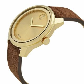 Movado 3600449 Men ' s Bold Gold - Tone Quartz Watch 2