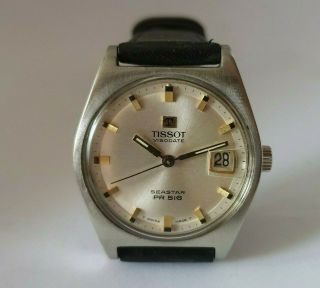 Vintage 1969 Tissot Visodate Seastar Pr 516 With Caliber 782 - 1 Watch