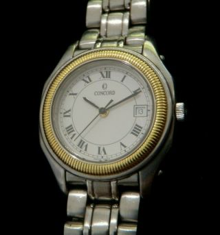 Concord Steeplechase Stainless Steel/18k Gold Ladies 