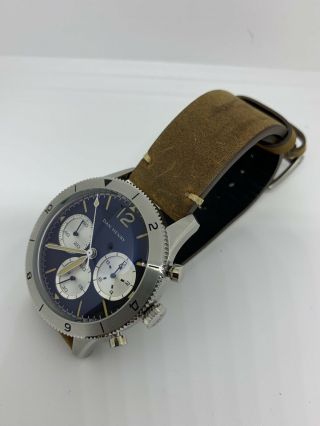 Mens Dan Henry 1963 Pilot Watch Limited Edition 42.  5mm Watch