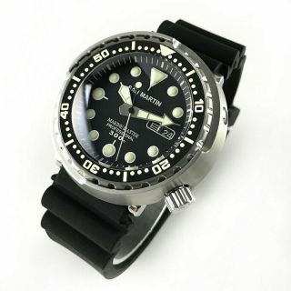 Tuna Sbbn015 Men Automatic Watch Fashion San Martin Stainelss Steel Diving Watch