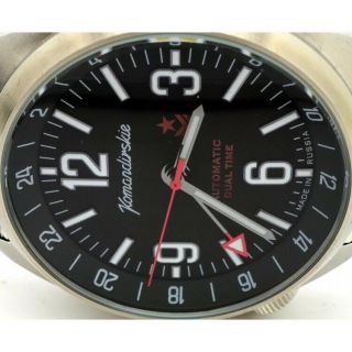 Russian Vostok Komandirskie Military Watch 470612 Additional 24 - hour hand 8