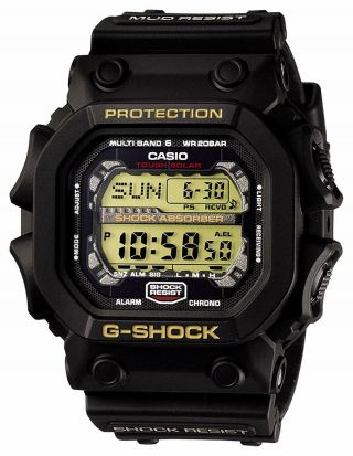 G - Shock Gxw - 56 - 1bjf Tough Solar Radio Watch Multiband 6 Waterproof 20 Bar Casio