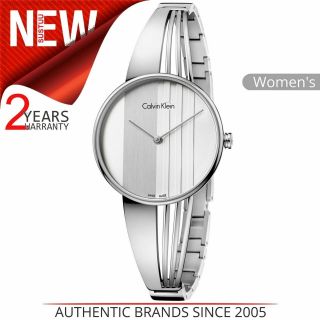 Calvin Klein Drift Ladies Watch K6s2n116¦white Dial¦stainless Jewellery Strap