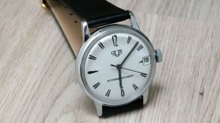 GUB Glashutte cal.  69.  1 - vintage mechanical german wrist watch 8