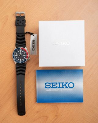 Seiko Automatic Skx009k1 Wrist Watch - Pepsi Diver