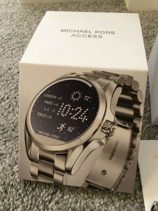 Michael Kors Womens Access Smart Watch - Boxed In - Silver