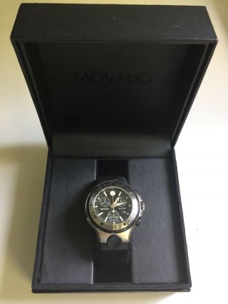 Movado Series 800 Divers Chronograph Wristwatch