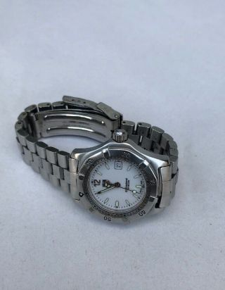 Ladies Tag Heuer Professional Wk1311 - 0 Stainless Steel Bracelet Wrist Watch