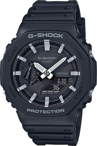 Casio G - Shock Ga - 2100 - 1ajf Tough Watch Black From Authentic Japan F/s