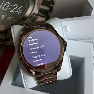 Michael Kors Bradshaw Access Smart Watch Sable with Extra Band 6