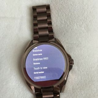 Michael Kors Bradshaw Access Smart Watch Sable with Extra Band 8