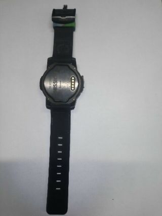 Nixon The Mission Black Smartwatch Model A1167,  Charger,  Multicor Band