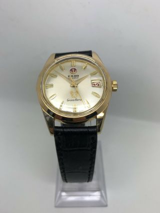 Vintage Rado Green Horse Automatic Gold Plated Red Date 3