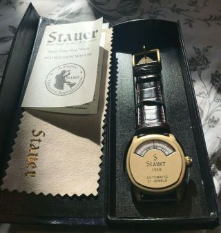Stauer 1930 Dashtronic Stainless Steel Automatic Wristwatch -