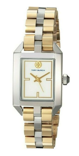 Tory Burch Authentic,  2 Tone Ladies Dalloway Watch Tbw1102,  & Tags
