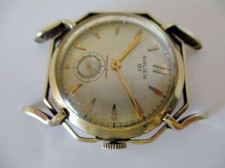 GRUEN Barclay Spyder fancy Lugs Case Vintage Mens Wrist Watch 4