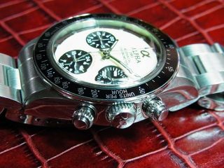 Alpha Daytona Paul Newman Black Insert 3 - Registered Chronograph Watch 4
