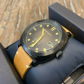 Spinnaker Hull Pvd Black Automatic Watch
