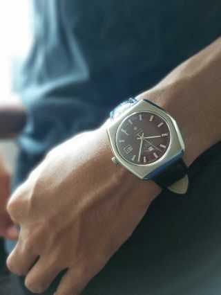Swiss Tissot & Fils Seastar Automatic Date Steel Mens Vintage Watch Ref.  44902 - 2