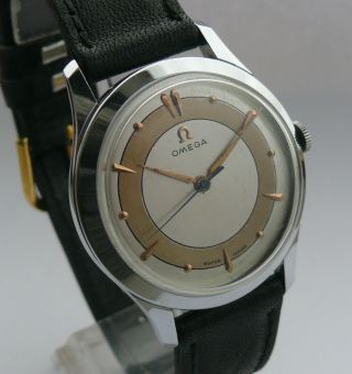 Vintage Omega Swiss Bumper Automatic Mens Wristwatch