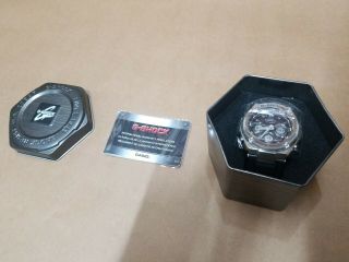 Casio G - Shock Gsts310 - 1a Stainless Steel Quartz Watch With Resin Strap
