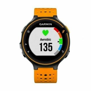 Garmin Forerunner 235 With Heart Rate Monitor,  Black/solar Flare - International