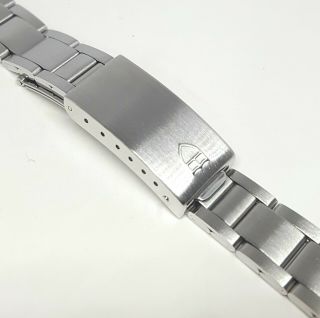 Vintage Rolex " Tudor " 17mm Stainless Steel Watch Bracelet.