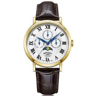 Rotary Windsor Moonphase Mens Watch Gs05328/01