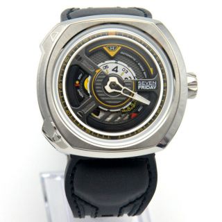 SevenFriday W Series Automatic Watch Men ' s Fashion Luxury W101 2