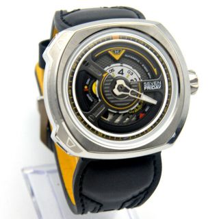 SevenFriday W Series Automatic Watch Men ' s Fashion Luxury W101 7
