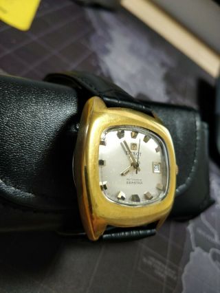 Vintage TISSOT SEASTAR men ' s watch,  SWISS,  AUTOMATIC Cal 784 - 2,  60s,  GP 3