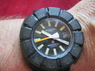 Vintage Aquastar Divers Watch (1970 ' s/80 ' s) with history 8