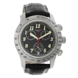 Tissot V8 Series Mens Chronograph Stainless Steel Quartz Watch T36.  1.  326.  52