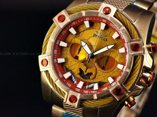 Invicta Star Wars Bossk Industrial Rose Ion Bolt Limited Ed.  Mens 1977 Watch