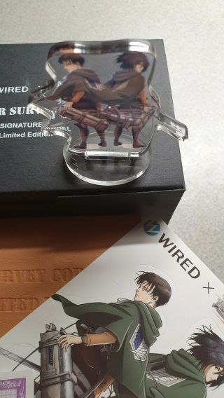 Wired X Attack On Titan quartz Watch,  limited edition,  38 of 1200 8