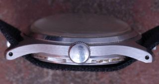Concord 30s WW2 Vtg Steel Case 24 hr Military Style Radium Dial Running AS 984 5