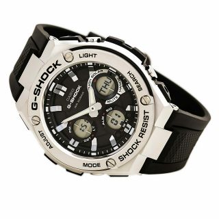 Casio Men ' s Watch G - Shock Analog - Digital Dial Dive Black Strap GSTS110 - 1A 2