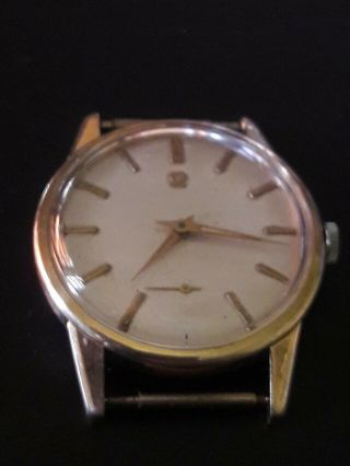 Vintage watch OMEGA,  17 jewels,  cal.  268,  gold plated 20 mic. ,  for repair or parts 2