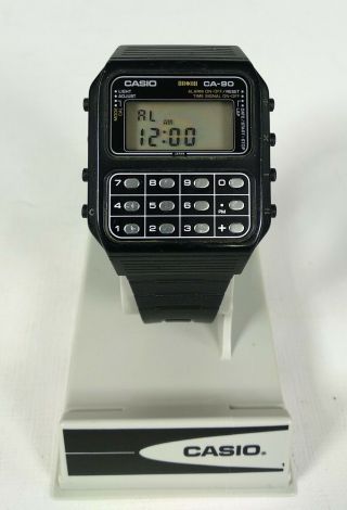 Casio CA - 90 Calculator Game Watch Module 134 6