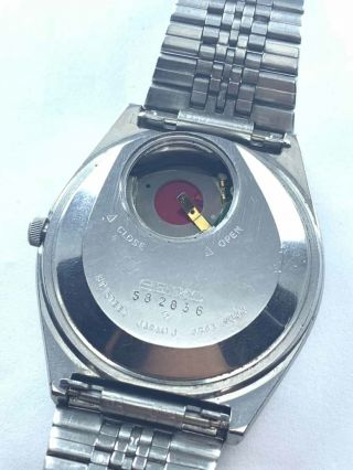 Vintage SEIKO GRAND QUARTZ GQ 4843 - 7000 Quartz Wrist Watch Japan 8