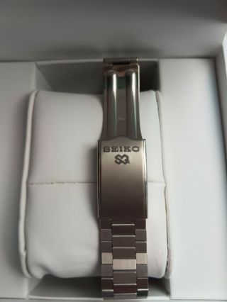 Seiko A639 - 5000 LCD Digital Vintage Watch 1980 Silver Stainless Alarm blue face 4