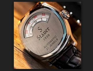 Stauer 1930 Dashtronic Stainless Steel Automatic Wristwatch -