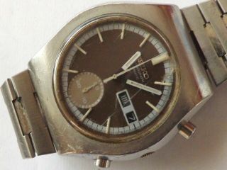 A Vintage Gents Stainless Steel Cased Seiko Automatic Chronograph 6139 - 8020