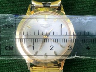 Vintage LONGINES 10k Gold Filled Mens Wristwatch - 1950 ' s 7