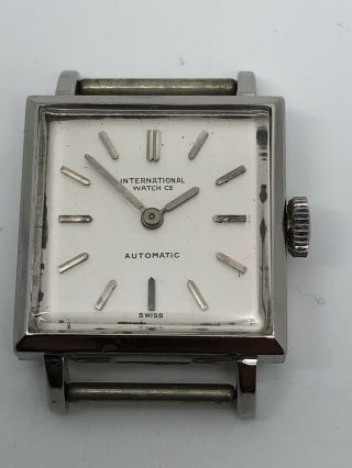 Vintage Rare Iwc International Watch Co Automatic Ladies R2301